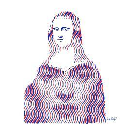 Painting Mona frida by Wawapod | Painting Pop-art Acrylic Portrait