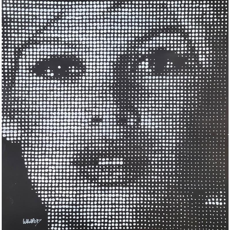 Peinture Black Bardot 36 par Wawapod | Tableau Pop-art Acrylique