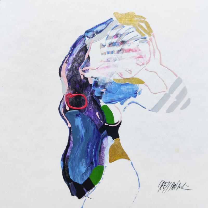 Peinture Ma vie à moi par Cressanne | Tableau Figuratif Nu Acrylique