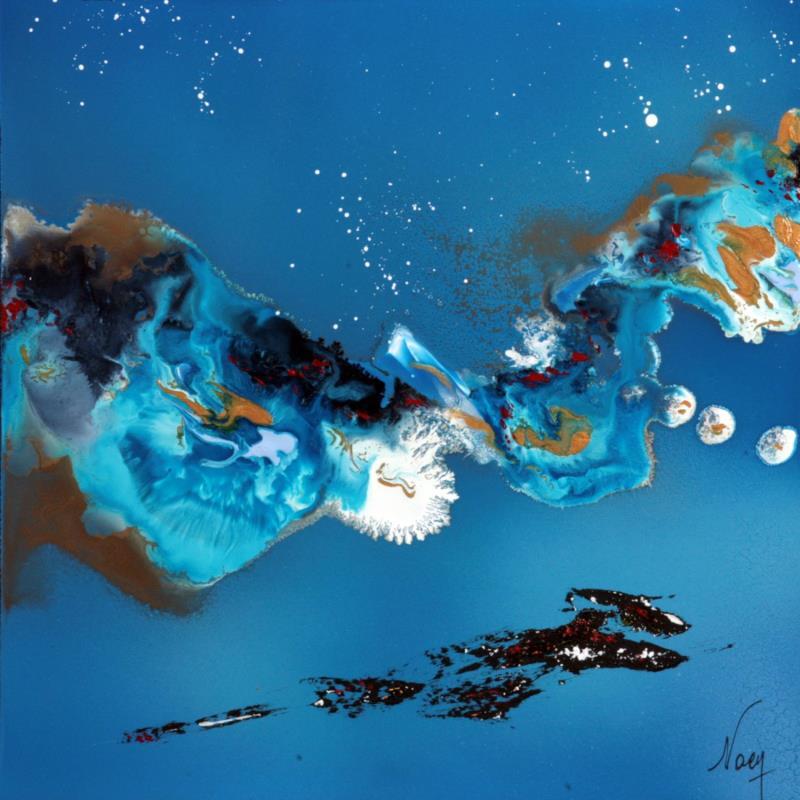 Peinture C2384 par Naen | Tableau Abstrait Minimaliste Acrylique