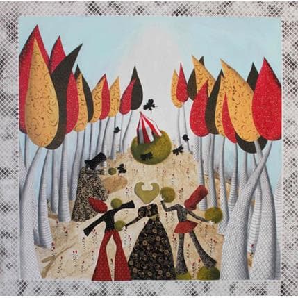 Gemälde Dove c'è un circo vi è un p von Nai | Gemälde Surrealismus