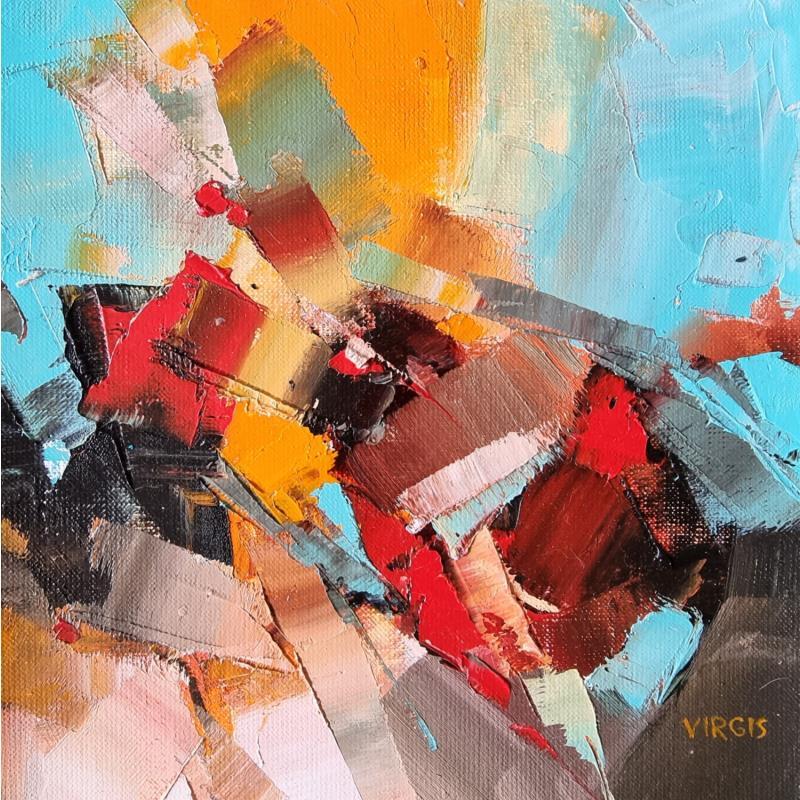 Painting Love of course by Virgis | Painting Abstract Minimalist Oil