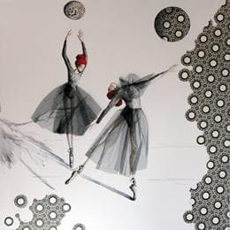 Gemälde Passi da vicino von Nai | Gemälde Surrealismus