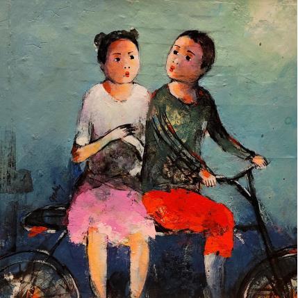 Peinture M3 par Abiy | Tableau Figuratif Huile