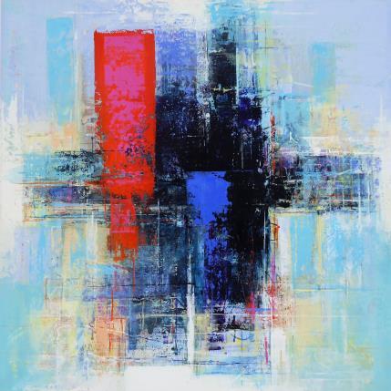 Painting Esperança by Silveira Saulo | Painting Abstract Acrylic