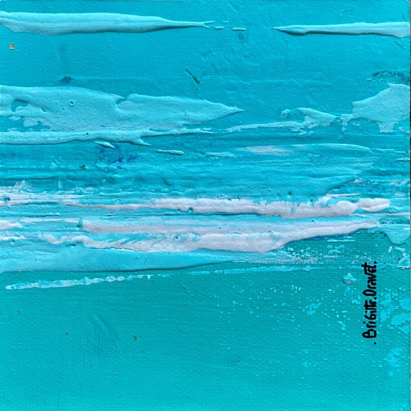 Peinture Un monde idéal par Dravet Brigitte | Tableau Abstrait Paysages Acrylique