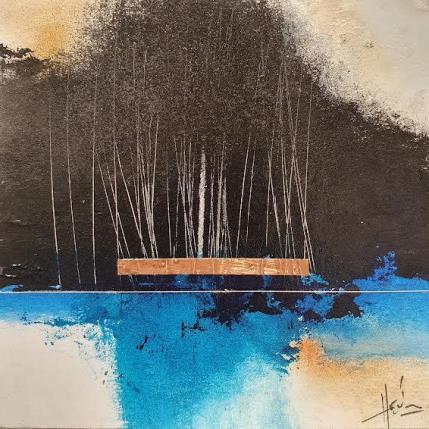 Painting Abstraction #1693 by Hévin Christian | Painting Abstract Acrylic Minimalist