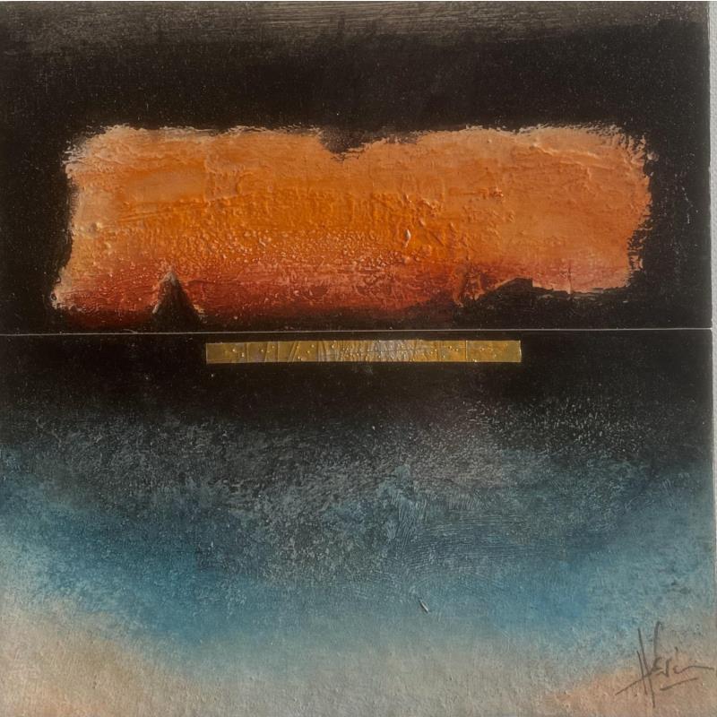 Painting Abstraction #1682 by Hévin Christian | Painting Abstract Minimalist Acrylic