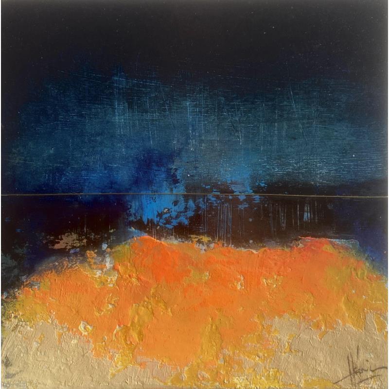 Painting Abstraction #1675 by Hévin Christian | Painting Abstract Minimalist Acrylic