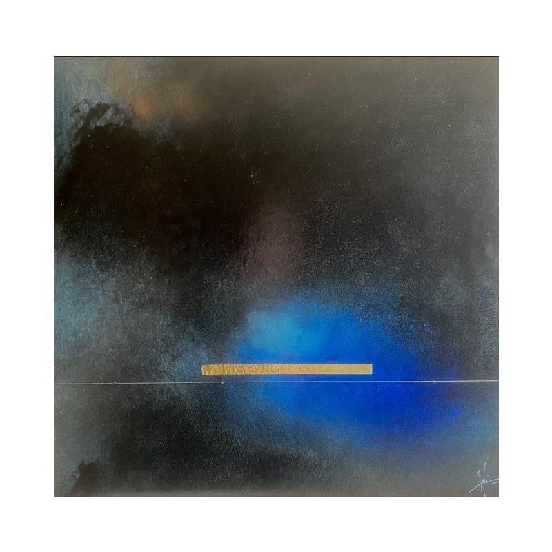 Painting Abstraction #1649 by Hévin Christian | Painting Abstract Minimalist Oil