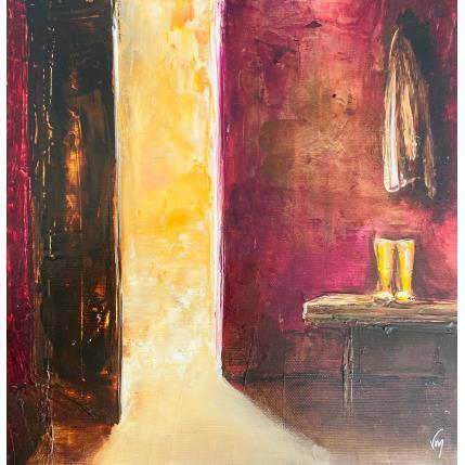 Gemälde A sa place  von Vinnie | Gemälde Figurativ Öl