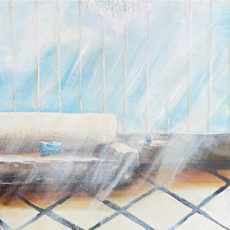 Painting Aveuglant by Vinnie | Painting Figurative Oil