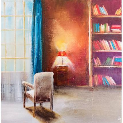 Painting Le bon endroit  by Vinnie | Painting Figurative Oil