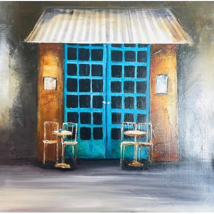 Painting Fermé by Vinnie | Painting Figurative Oil