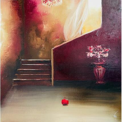 Peinture Au milieu du monde par Vinnie | Tableau Figuratif Huile