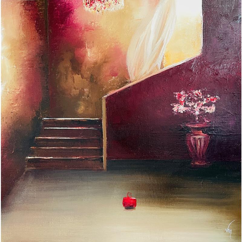 Painting Au milieu du monde  by Vinnie | Painting Figurative Oil