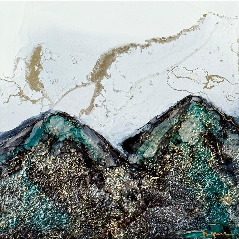 Peinture 1213 Poésie des Andes par Depaire Silvia | Tableau Abstrait Acrylique