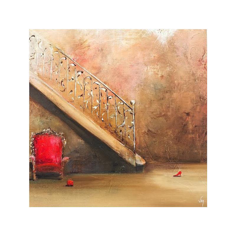 Painting Désordre by Vinnie | Painting Figurative Life style Oil