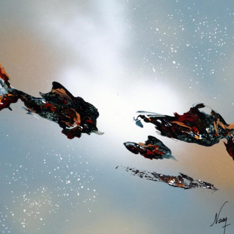 Painting C2280 by Naen | Painting Abstract Acrylic