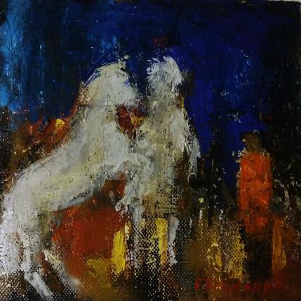 Peinture Beauté animale par Fernando | Tableau Figuratif Huile Animaux