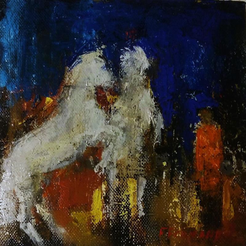Peinture Beauté animale par Fernando | Tableau Figuratif Animaux Huile