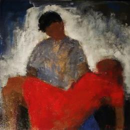 Peinture Love par Fernando | Tableau Figuratif Huile Portraits