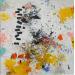 Painting Alegria by Jiménez Conesa Francisco | Painting Abstract Acrylic Charcoal