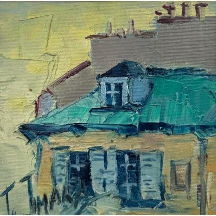 Peinture Una buardilla de Montmartre par Jmara Tatiana | Tableau Figuratif Huile