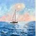 Peinture Voiliers par Lallemand Yves | Tableau Figuratif Marine Sport Acrylique