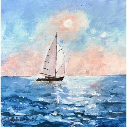 Peinture Voiliers par Lallemand Yves | Tableau Figuratif Acrylique Marine, Sport