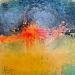 Painting Abstraction 1359 by Hévin Christian | Painting Abstract Minimalist Oil Acrylic Pastel