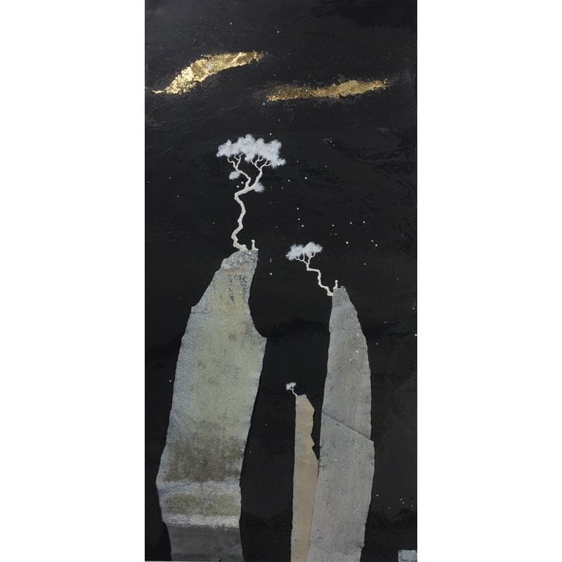 Peinture 2397 La pleine conscience par Lemonnier  | Tableau Figuratif Paysages