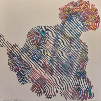Painting The most iconic Jimi Hendrix by Schroeder Virginie | Painting Pop-art Acrylic Pop icons
