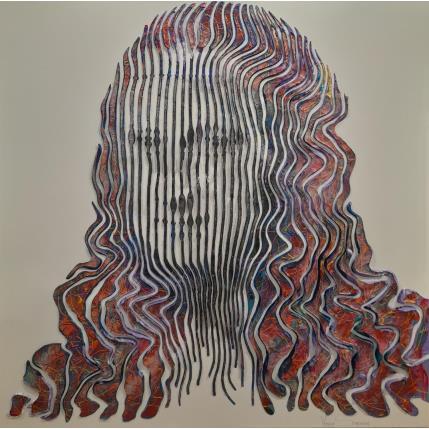 Painting La Joconde le symbole de l'élégance et de l'innocence selon léonard de Vinci by Schroeder Virginie | Painting Pop-art Acrylic Pop icons