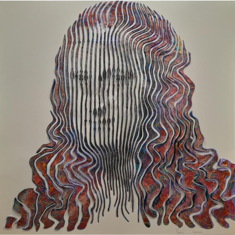 Pintura La Joconde le symbole de l'élégance et de l'innocence selon léonard de Vinci   por Schroeder Virginie | Pintura Pop art Iconos pop Acrílico