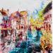 Painting Strasbourg Petite France by Reymond Pierre | Painting Figurative Landscapes Urban Oil