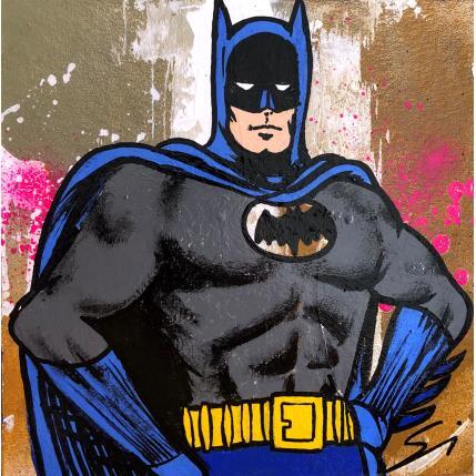 Pintura Classic batman por Mestres Sergi | Pintura Pop art Acrílico, Graffiti Iconos pop