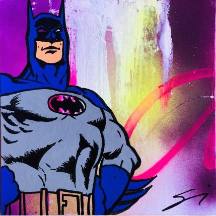 Painting I’ m Batman by Mestres Sergi | Painting Pop-art Acrylic, Graffiti Pop icons