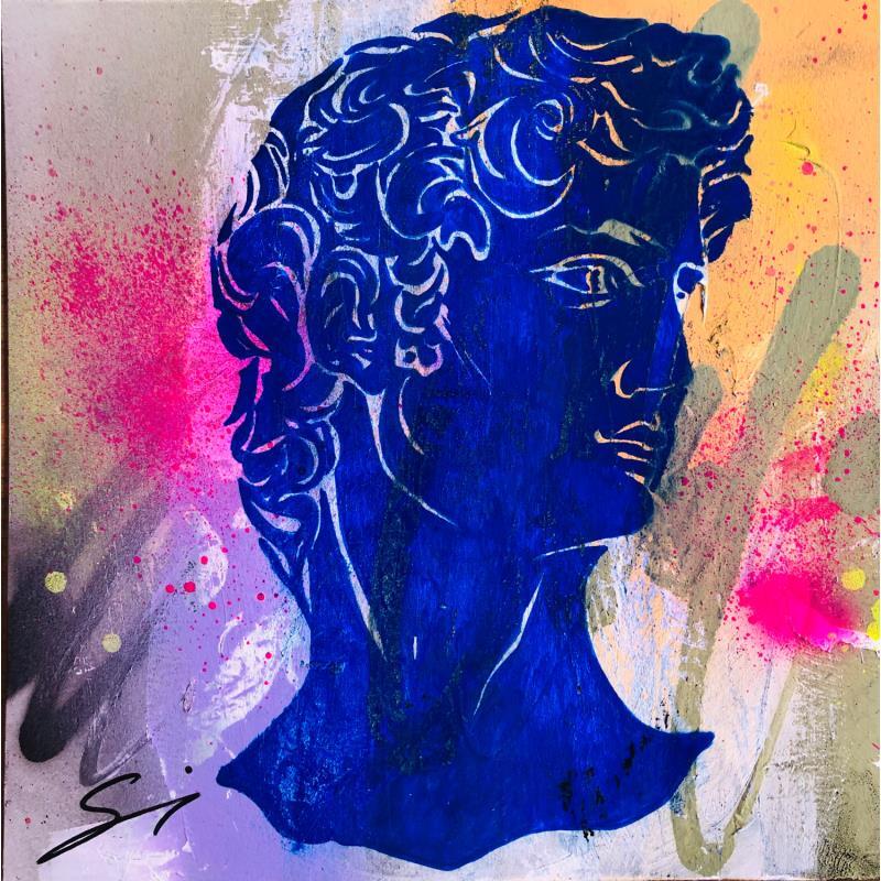 Gemälde David von Mestres Sergi | Gemälde Pop-Art Pop-Ikonen Graffiti Acryl