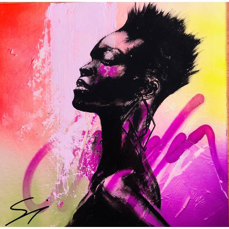 Peinture Pride par Mestres Sergi | Tableau Pop-art Portraits Icones Pop Graffiti Acrylique