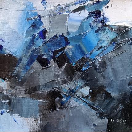 Gemälde A night without rest von Virgis | Gemälde Abstrakt Öl Minimalistisch, Pop-Ikonen