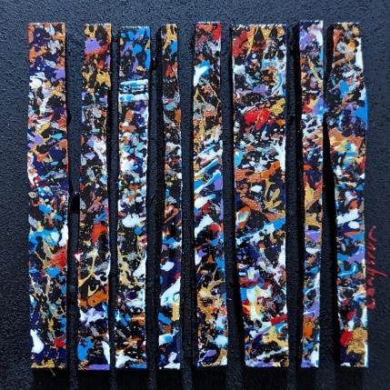 Gemälde bc8 touche or argent cuivre multi von Langeron Luc | Gemälde