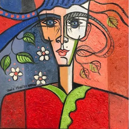 Painting Le Printemps by Manesenkow Tania | Painting Figurative Oil