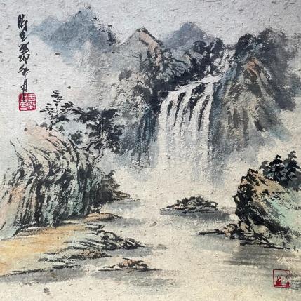 Painting Landscape  by Yu Huan Huan | Painting Figurative Ink Landscapes