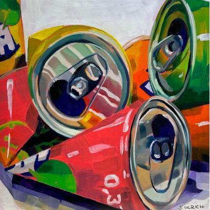 Peinture Squashed par Ulrich Julia | Tableau Figuratif Huile