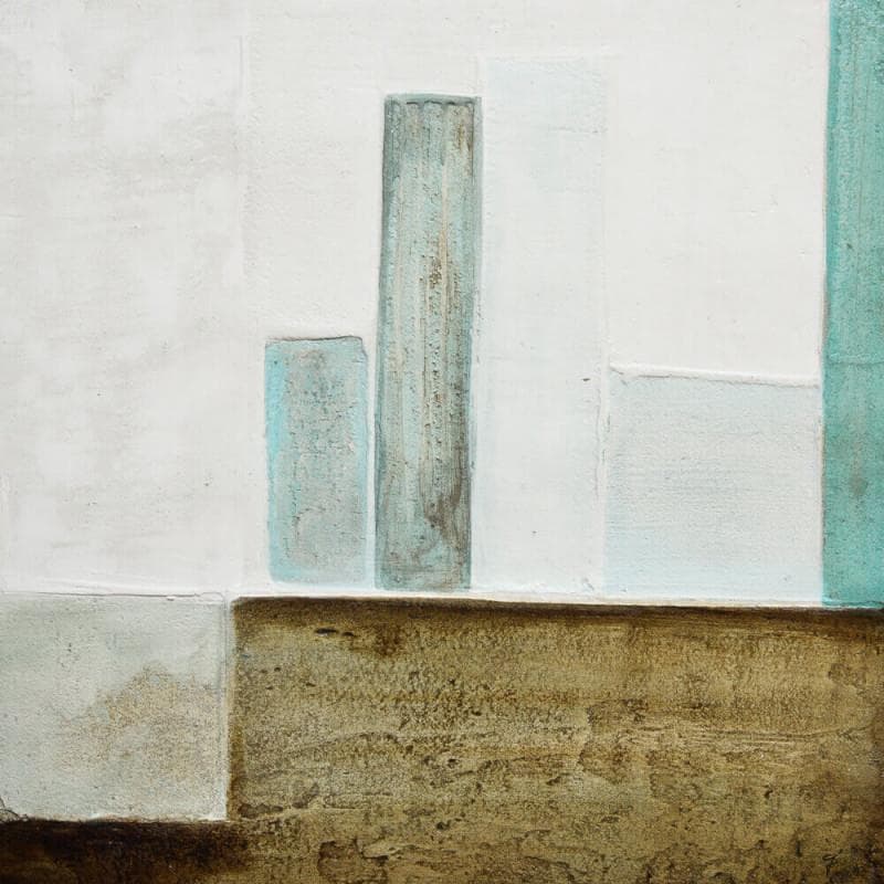 Painting Lubjiana by Roma Gaia | Painting Abstract Minimalist