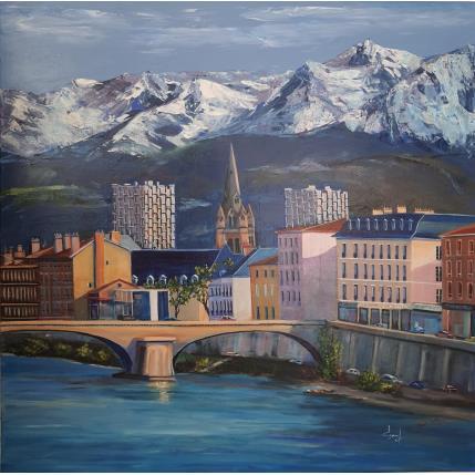 Peinture Grenoble par Degabriel Véronique | Tableau Figuratif Huile Paysages