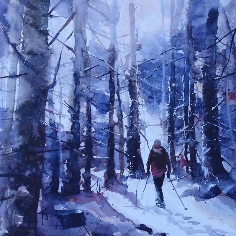 Peinture Hypersensibilité  par Abbatucci Violaine | Tableau Figuratif Aquarelle