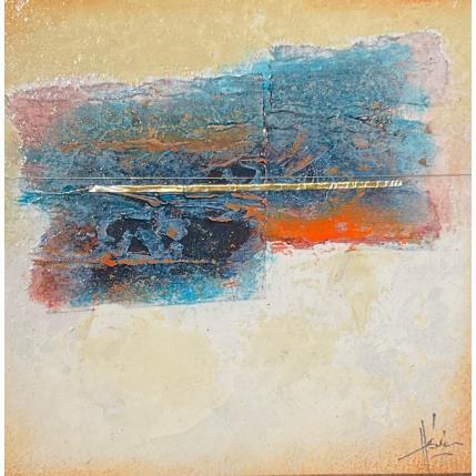 Peinture Abstraction #1727 par Hévin Christian | Tableau Abstrait Acrylique, Huile, Pastel Minimaliste