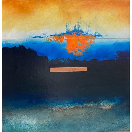 Peinture Abstraction #1775 par Hévin Christian | Tableau Abstrait Acrylique, Huile, Pastel Minimaliste